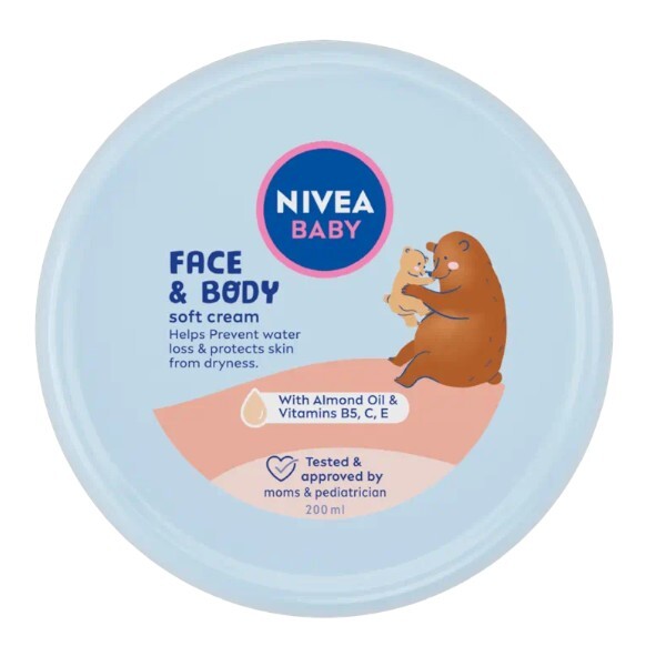 Nivea Baby Face & Body Soft Cream Dieninis kremas Dieninis veido kremas