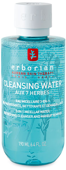 Erborian Clean sing Water (3 in 1 Micellar Water) 190 ml 190ml Moterims