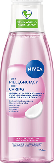 Nivea Toner for dry and sensitive skin Caring Toner 200 ml 200ml Moterims