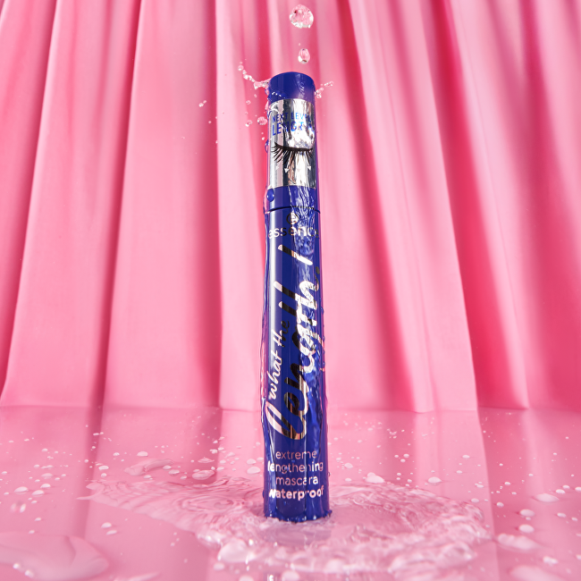 Essence Waterproof Mascara What the Length! Waterproof Mascara 10 ml Black blakstienų tu&scaron;as