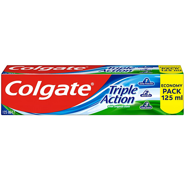 Colgate Triple Action Toothpaste 125 ml 125ml Unisex
