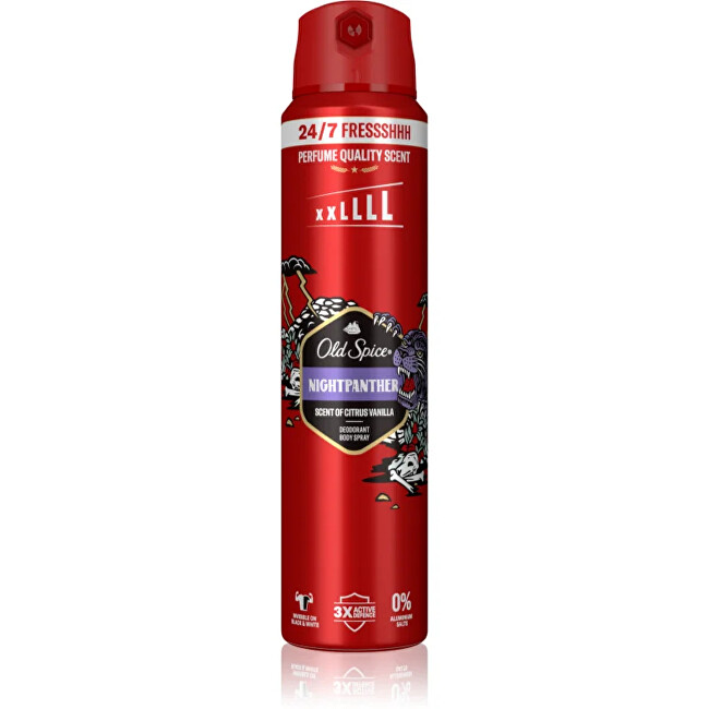 Old Spice Deodorant spray NightPanther (Deodorant Body Spray) 250 ml 250ml Vyrams