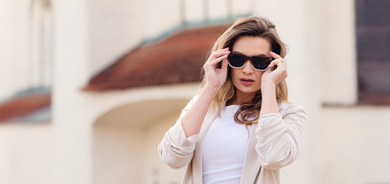 Vuch Polarized sunglasses Ferdy Beige akiniai nuo saulės