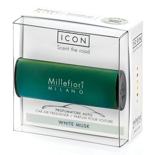 Millefiori Milano Car fragrance Icon Classic White musk 47 g automobilio gaiviklis