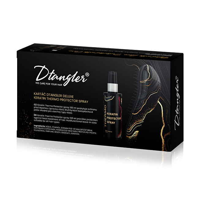 Dtangler Deluxe Hair Care Box atstatomoji plaukų priežiūros priemonė