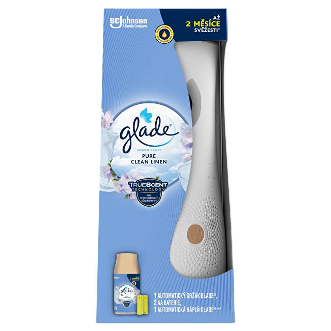 Glade Automatic air freshener Pure Clean Linen Automatic Spray 269 ml 269ml namų kvapas