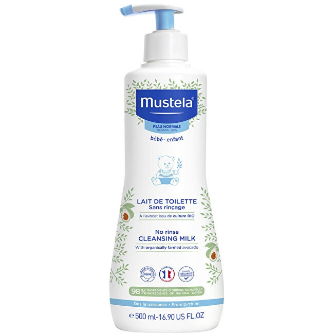 Mustela Children´s cleansing milk ( Clean sing Milk) 500 ml 500ml Vaikams