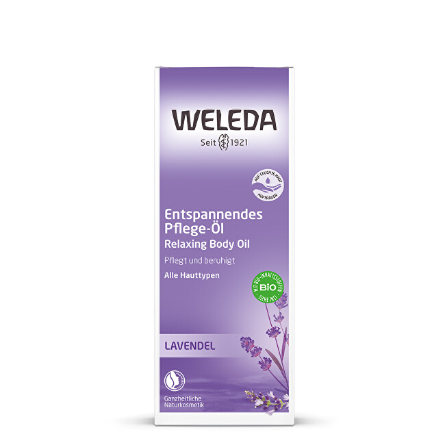 Weleda Soothing lavender oil 100 ml 100ml sveikatos apsaugai