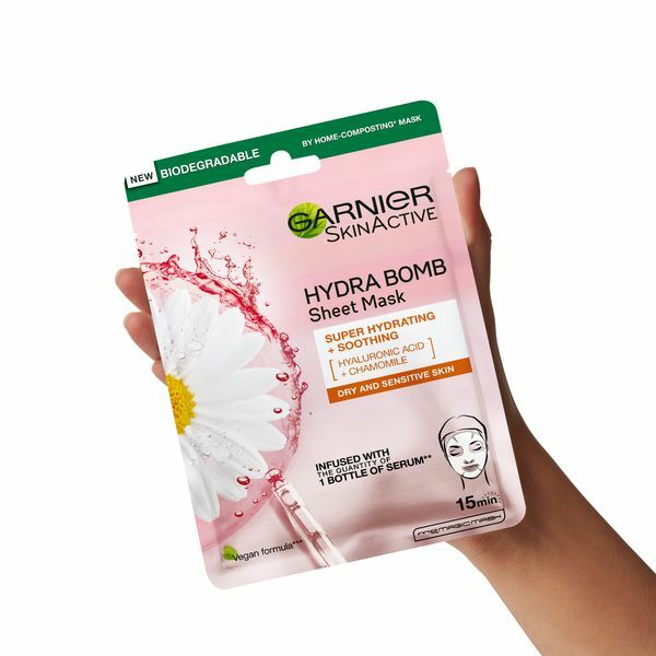 Garnier Textile face mask Moisture + Comfort 28 g Moterims