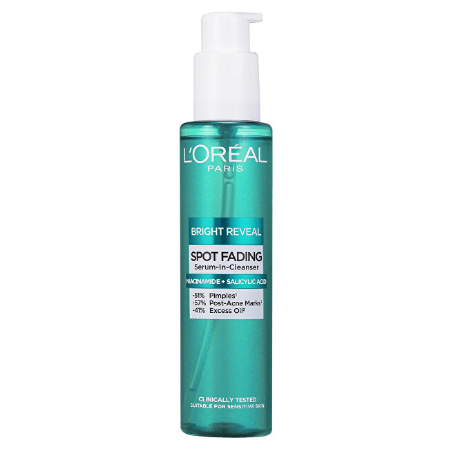 L'Or&eacute;al Paris Bright Reveal Spot Fading Serum-In-Cleanser 150 ml 150ml Moterims