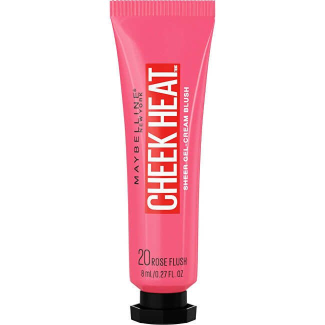 Maybelline Gel-cream blush Cheek Heat (Sheer Gel-Cream Blush) 8 ml 20 Rose Flash skaistalai