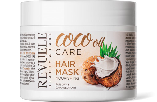 Revuele Nourishing mask for dry and damaged hair Coco Oil Care ( Hair Mask) 300 ml 300ml Moterims