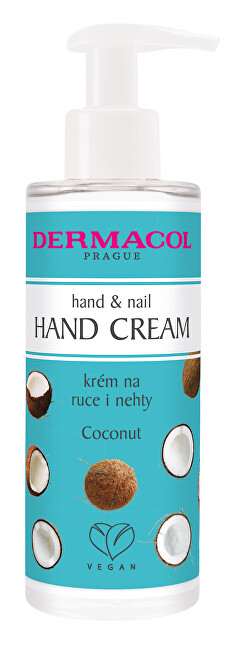 Dermacol Cream for hands and nails Kokos (Hand and Nail Cream) 150 ml 150ml Moterims