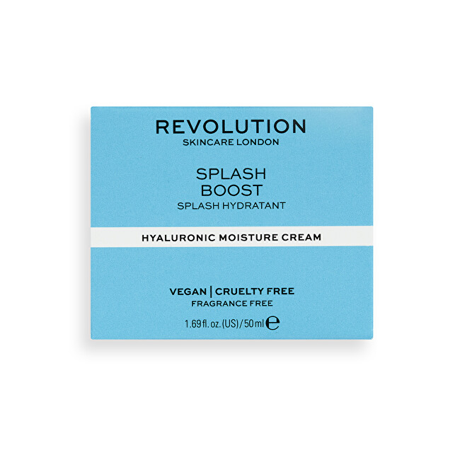 Revolution Skincare Revolution Skincare Moisturizing Cream (Splash Boost with Hyaluronic Acid) 50 ml 50ml Moterims