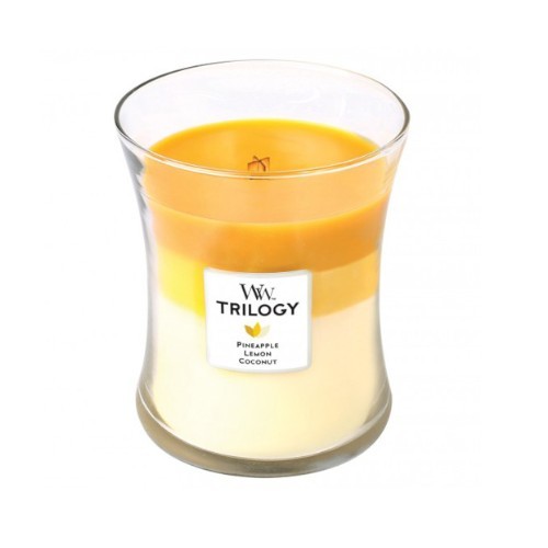 WoodWick Trilogy Fruits Of Summer Scented Candle 275 g Unisex