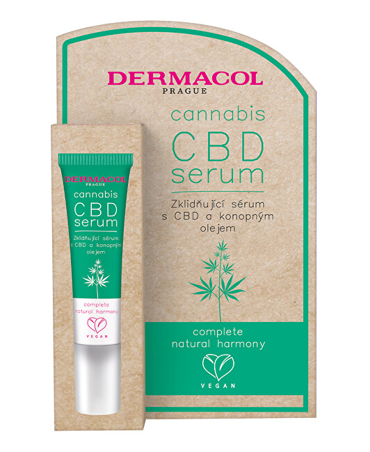 Dermacol Soothing skin serum with CBD and hemp oil Cannabis (CBD Serum) 12 ml 12ml Unisex