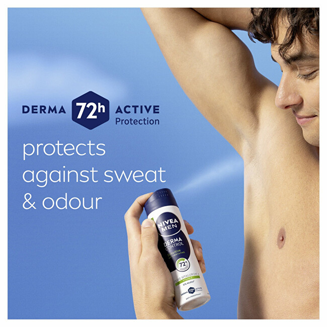 Nivea Antiperspirant spray for sensitive skin Men Derma Control Sensitive (Antiperspirant) 150 ml 150ml dezodorantas