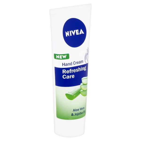 Nivea Soothing (Hand Cream) with Aloe Vera and Jojoba Refreshing Care (Hand Cream) 75 ml 75ml rankų kremas