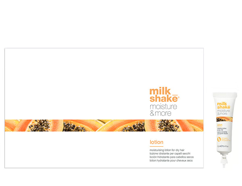 Milk Shake Moisture & More Moisture Plus Lotion 6 x 12 ml 12ml &scaron;ampūnas