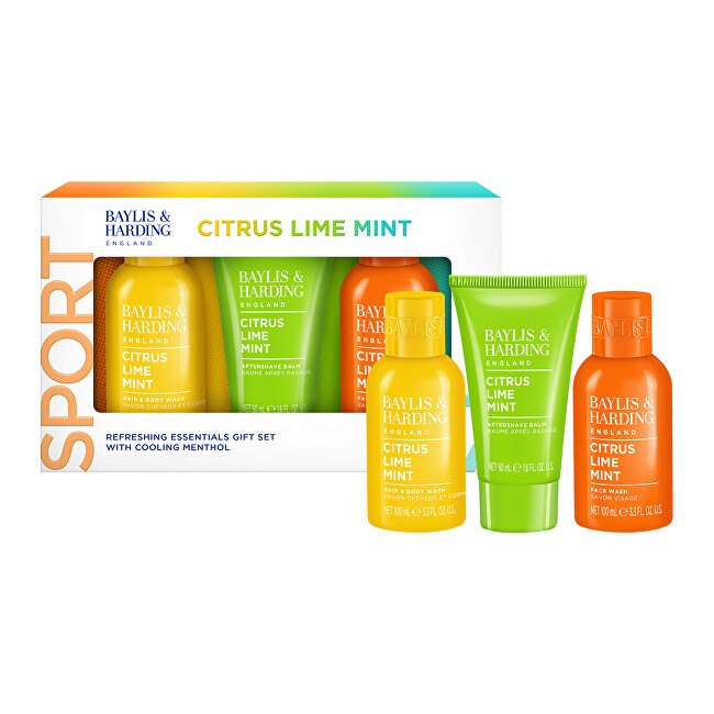 Baylis & Harding Citrus, Lime & Mint Gift Set 3 pcs Vyrams