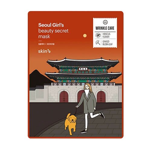 skin79 Anti-wrinkle sheet mask Seoul Girl`s Beauty Secret Mask (Wrinkle Care Mask) 20 g Moterims