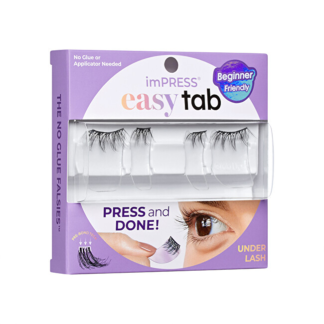 Kiss ImPRESS (Easy Tab) False Eyelashes dirbtinės blakstienos