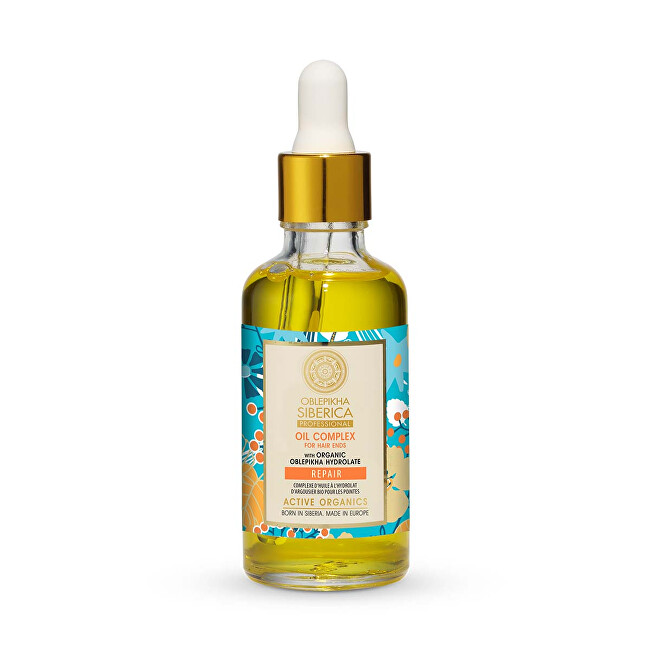 Natura Siberica Rakytn&iacute;k oil complex for hair ends Oblepikha (Oil Complex For Hair Ends) 50 ml 50&nbsp;ml Moterims