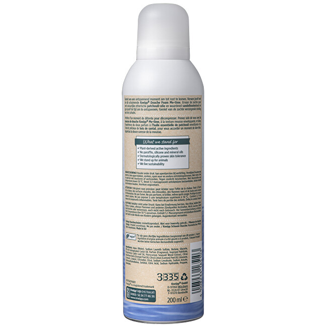Kneipp Me Time Shower Foam 200 ml 200ml Moterims