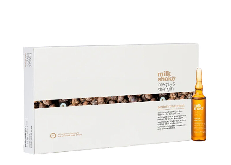 Milk Shake Integrity & Strength Protein Treatment 8 x 10 ml 10ml &scaron;ampūnas