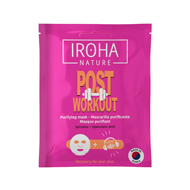 Iroha Post Workout Purifying Mask - Čist&iacute;c&iacute; maska Veido prausiklis Moterims