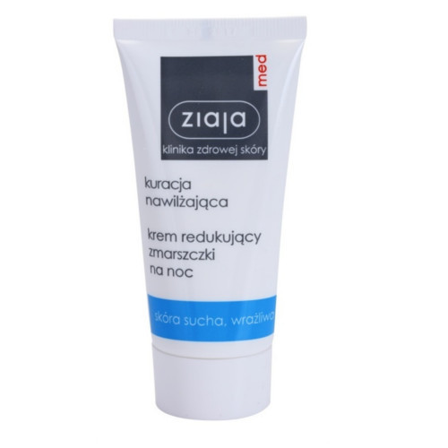 Ziaja Night Anti-Shave Cream for Sensitive and Dry Skin Hydrating Care 50 ml 50ml Moterims