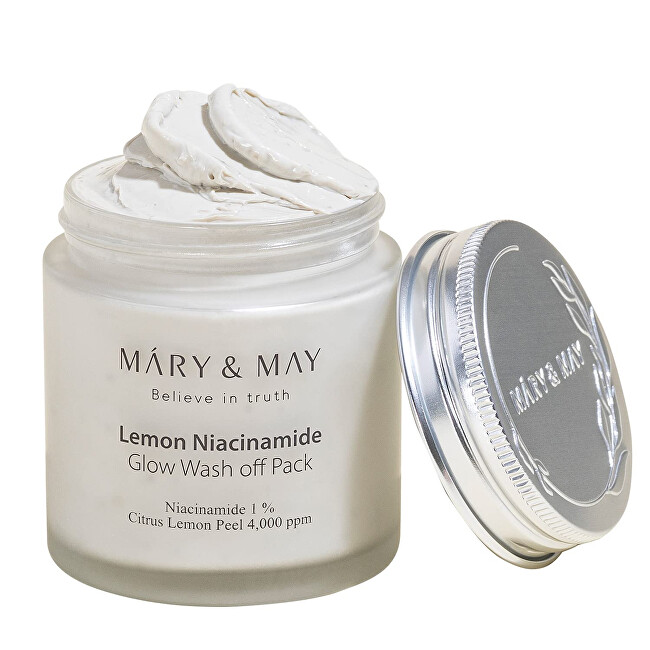 MARY & MAY Lemon Niacinamide Glow Wash off Pack 125g Moterims