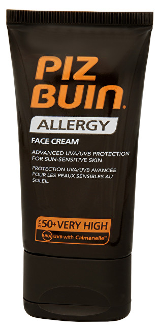 Piz Buin Sunscreen for Face SPF 50+ (Allergy Face Cream) 50 ml 50ml Unisex