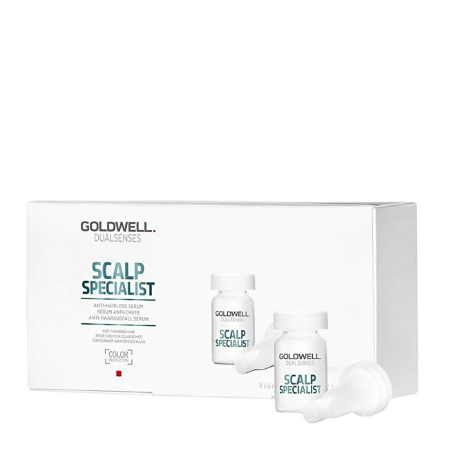 Goldwell Serum for thinning hair Dualsenses Scalp Special ist (Anti- Hair loss Serum) 8 x 6 ml 6ml Moterims