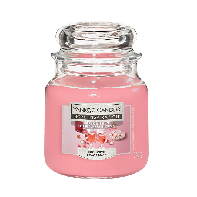 Yankee Candle Home Inspiration Berry Kiss Bellini Scented Candle 340 g kvepianti žvakė