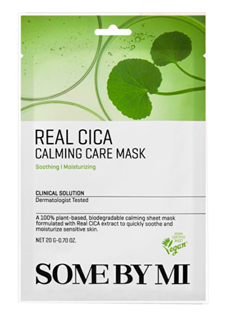 Some By Mi Real Cica Calming Care Mask 20 g Moterims