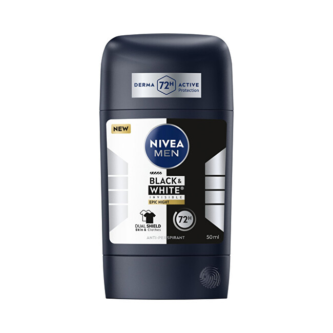 Nivea Solid antiperspirant B&W Epic Night Anti-Perspirant 50 ml 50ml Vyrams