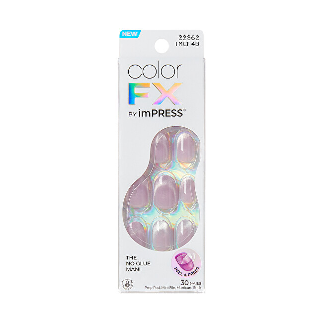 Kiss Self-adhesive nails imPRESS Color FX - Diamond Drip 30 pcs priemonė nagams