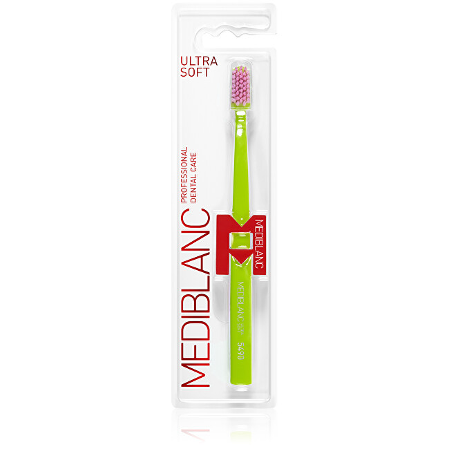 MEDIBLANC Ultra Soft Toothbrush Green 1 pc. Unisex
