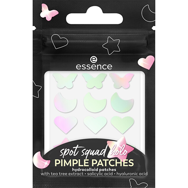 Essence Spot Squad Holo 10 Simple Patches 24 pcs Moterims
