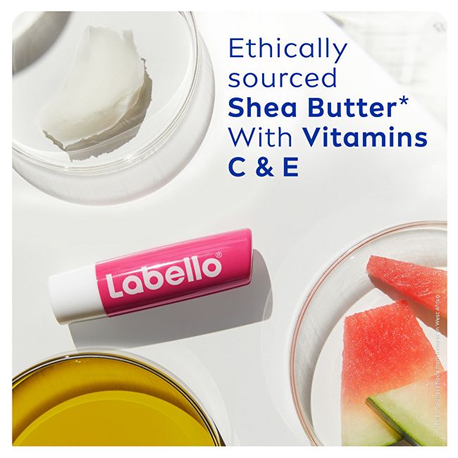 Labello Tinted lip balm Fruity Shine Watermelon 4.8 g lūpų balzamas