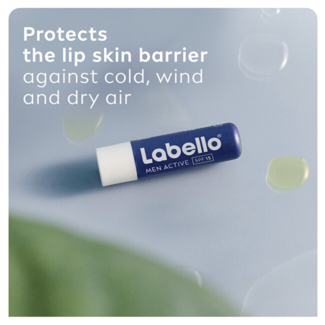 Labello Lip balm for men SPF 15 Men Active Lip Balm 4.8 g lūpų balzamas