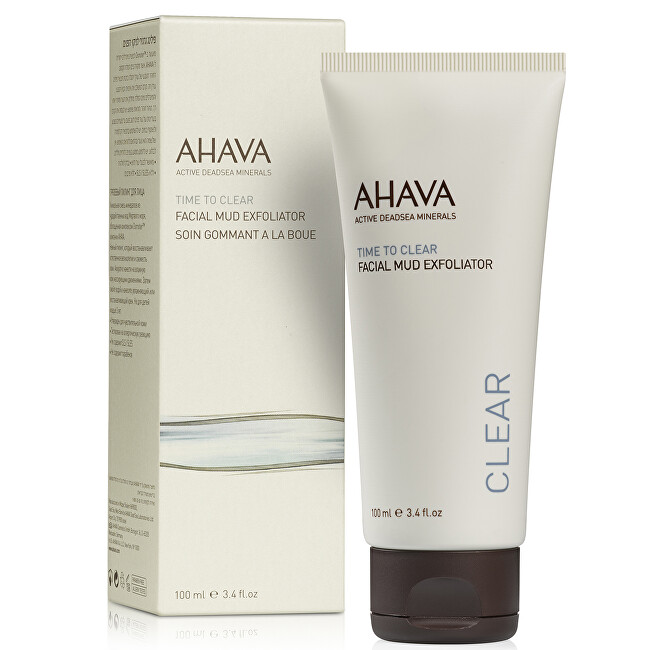 AHAVA Mud skin peeling Time To Clear (Facial Mud Exfoliator) 100 ml 100ml Moterims