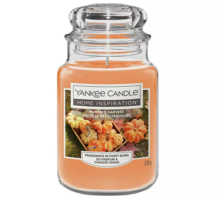 Yankee Candle Home Inspiration Pumpkin Harvest scented candle Kvepianti žvakė Unisex