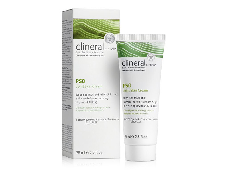 AHAVA Intensive moisturizing cream Clineral PS0 (Joint Skin Cream) 75 ml 75ml Moterims