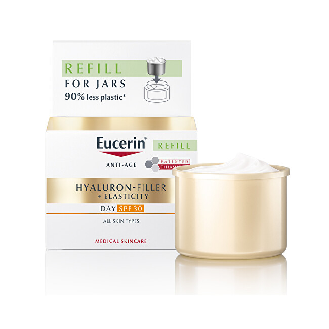 Eucerin Refill for Anti-Aging Day Cream SPF 30 Hyaluron-Filler+Elasticity (Day Cream Refill) 50 ml 50ml Moterims