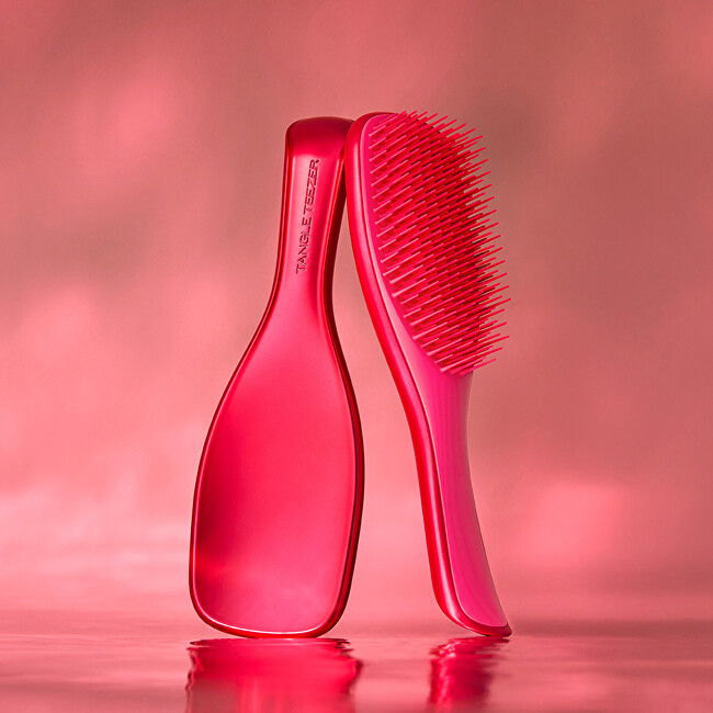 Tangle Teezer Ultimate Detangler Chrome Pink Thrill Hair Brush plaukų &scaron;epetys