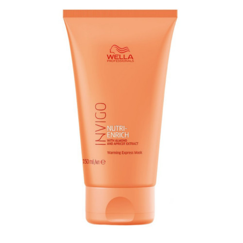 Wella Professionals Self-heating mask for dry and damaged hair Invigo Nutri- Enrich (Warming Express Mask) 150 ml 150ml Moterims