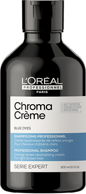 L´Oréal Professionnel Professional Serie Expert Chroma Crème ( Blue Dyes Shampoo) Serie Expert Chroma Crème 300ml Moterims
