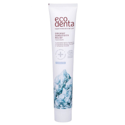 Ecodenta Organic toothpaste for sensitive teeth with salt (Organic Sensitiv ity Relief Toothpaste) 75 ml 75ml Unisex